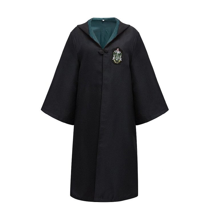 Mayoulove Harry Potter Cosplay Robe Cloak Cape Hogwarts School Uniform for Kids Adults Halloween Costume-Mayoulove