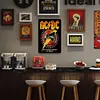 AC/DC - Panneaux en &eacute;tain m&eacute;tallique(20*30cm/30*40cm) - Musique