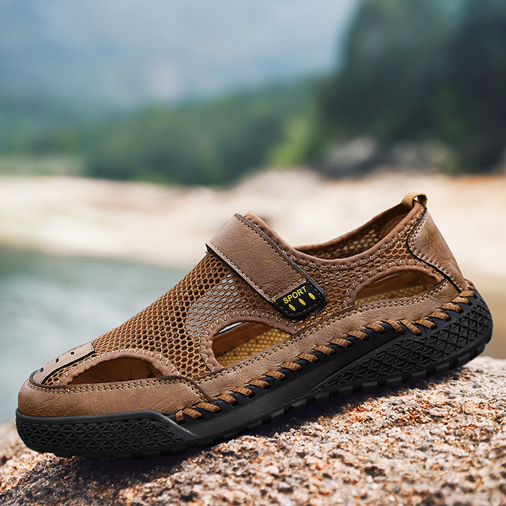Men's Mesh Breathable Non-Slip Outdoor Sandals | ARKGET