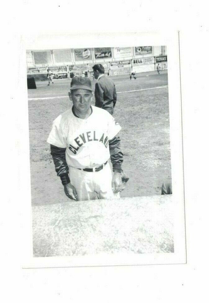 Original 1955 Al Lopez Cleveland Indians 3 1/2 x 5