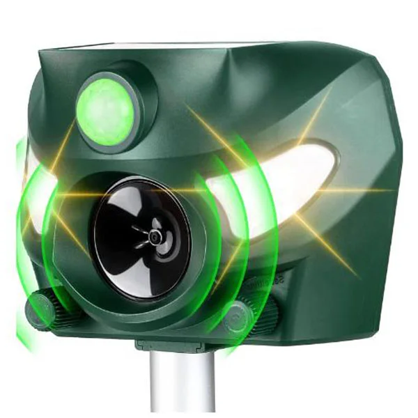 Ultrasonic Bird Pest Repeller Solar Powered - Long Range