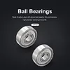 10pcs Ball Bearings 607ZZ Deep Groove Miniature Bearings for Skateboard Scooter