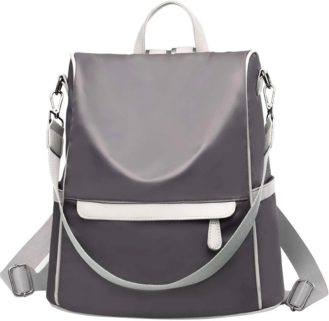 Anti Theft Rucksack Nylon Waterproof Daypack Lightweight Shoulder Bags
