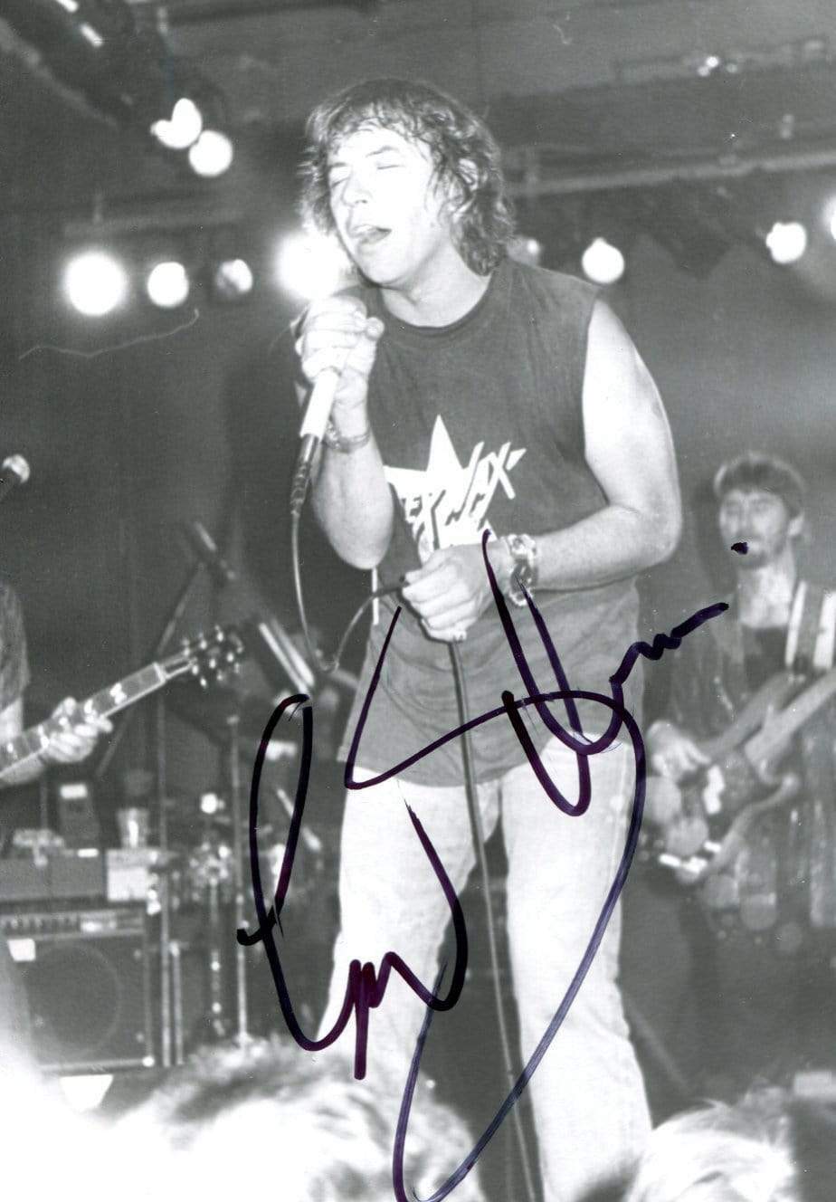 Eric Burdon SINGER-SONGWRITER autograph, In-Person signed Photo Poster painting