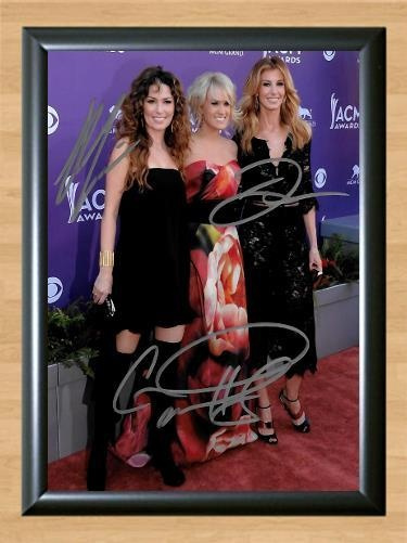 Faith Hill Carrie Underwood Shanai Twain Signed Autographed Photo Poster painting Poster Print Memorabilia A4 Size