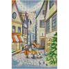 Welcome the New Year -14CT Stamped Cross Stitch Kit(34*48cm)