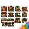 DIY 11CT 3 Strand Stamped Cross Stitch Kit for Adults 60*40cm tapestrymarket