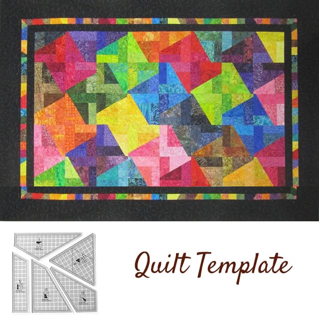 Scrap Crazy Templates Quilt Ruler (With Instructions)