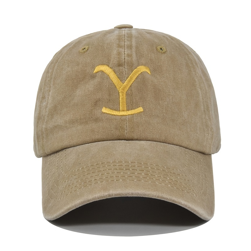 Yellowstone Ranch Embroidered Baseball Cap Outdoor Casual Adjustable Baseball Cap