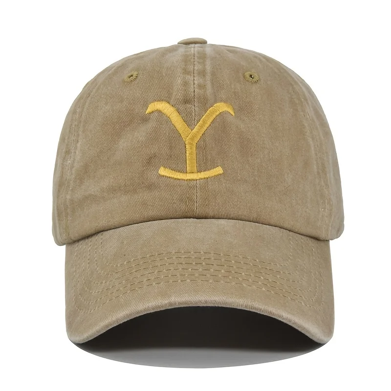 Yellowstone Ranch Embroidered Baseball Cap Outdoor Casual Adjustable Baseball Cap