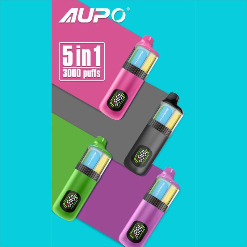 AUPO 5-IN-1 3000 Puffs Disposable Vape Wholesale AUPO CTYVape