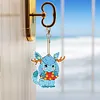 9Pcs Pok&eacute;mon Diamond Painting Keychain（Double-Sided)