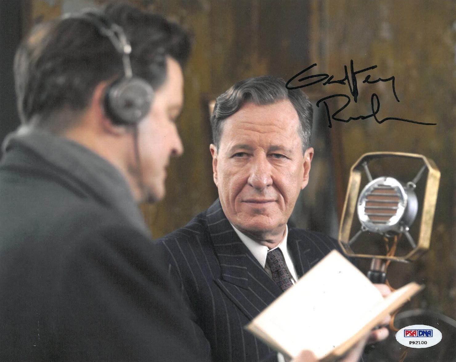 Geoffrey Rush Signed the Kings Speech Authentic 8x10 Photo Poster painting (PSA/DNA) #P92100