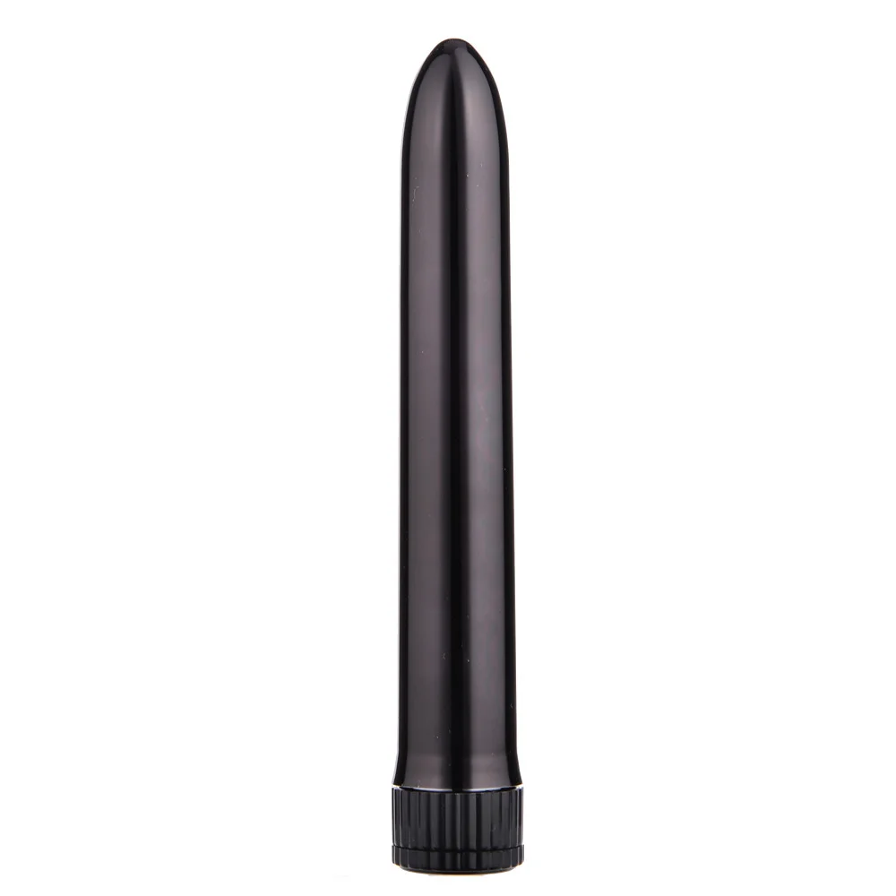 7 inch electroplating vibrator masturbation massage stick