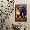 (40*60cm)Elephant - Full Round Drill Diamond Painting