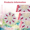 (US Local)Diamond Painting Car Aromatherapy Vent Clip Bling Air Vent Decorations (C)