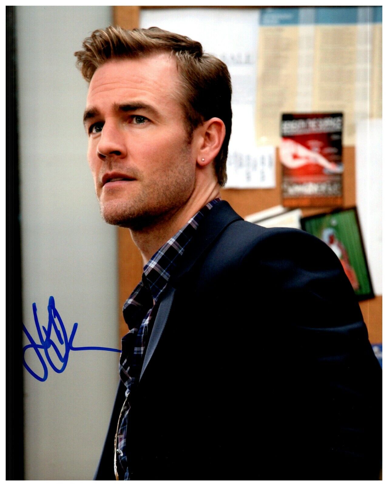 ~~ JAMES VAN DER BEEK Authentic Hand-Signed DAWSONS CREEK