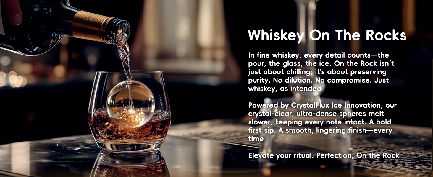 whiskey ice ball maker