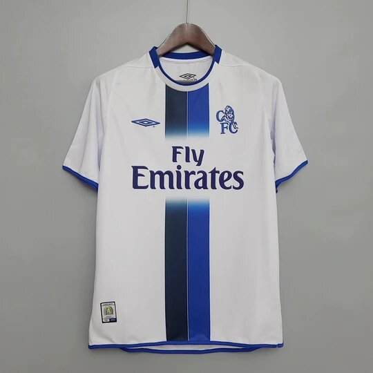 Chelsea Maillot Rétro 2003/2005 Maillot De Fou, site maillot de foot pas cher