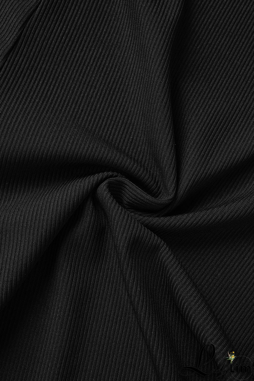 Black Sexy Casual Solid Backless Spaghetti Strap Plus Size Two Pieces