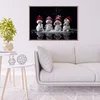 Snowman - Full Round Diamond Painting(40x50cm)