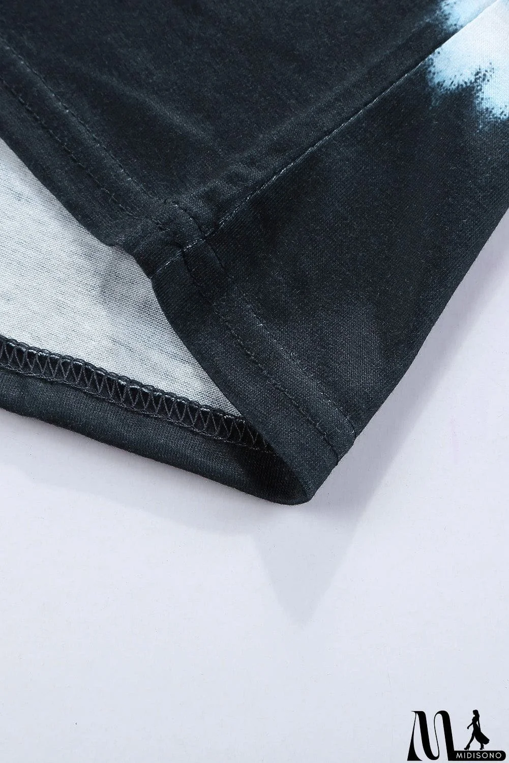 MidiSono - Tie Dye Stripes Basic Tee