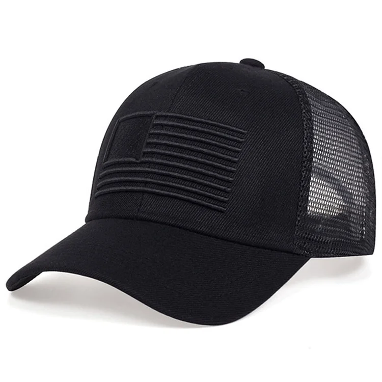 Hip Hop Baseball Cap Men Women Tactical Military Dad Hat American Flag Wild Hats Summer Breathable Mesh Caps Sport Hats