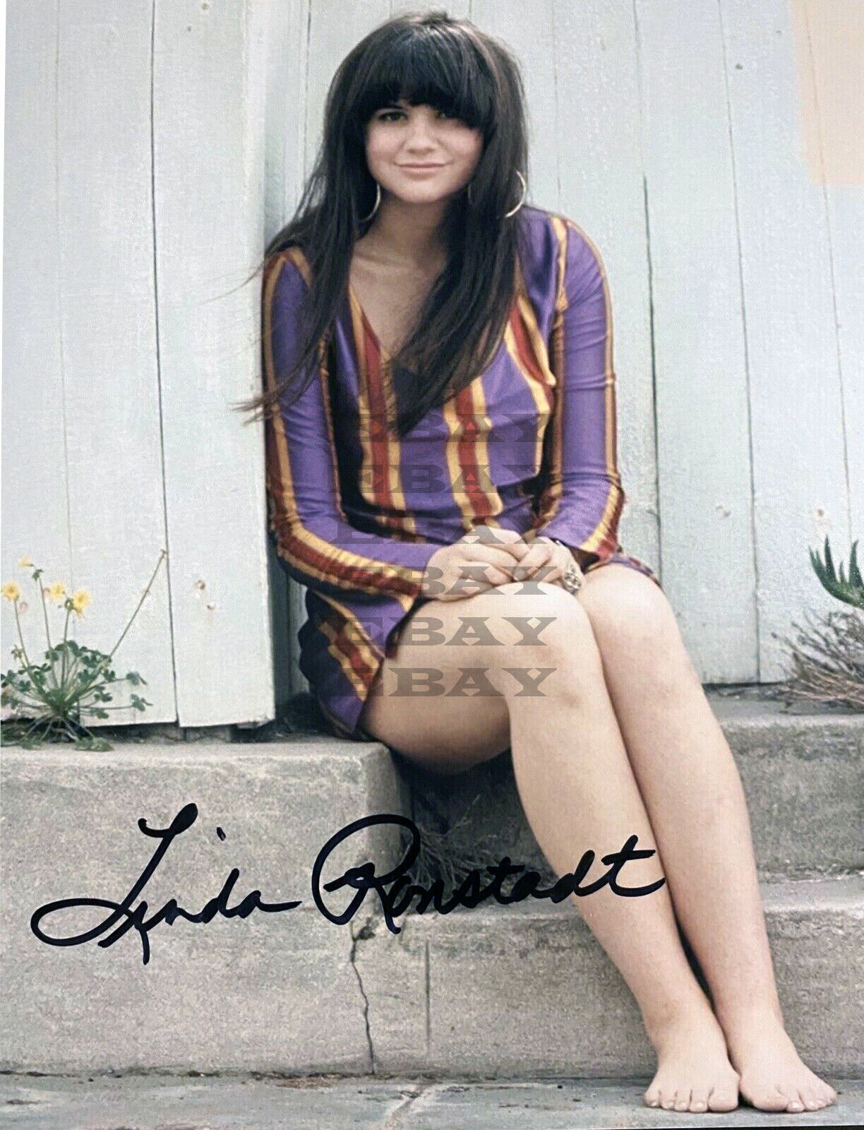 Linda Ronstadt Sexy Autographed Signed 8x10 Photo Poster painting Reprint