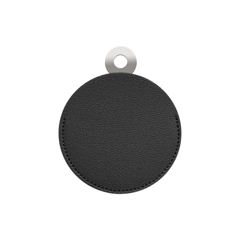 Minimalist Solid Color Pu Leather Mirror 1 Piece