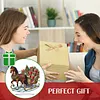 DIY Carriage Filled With Christmas Gifts Diamond Painting Ornaments (Double-Sided)