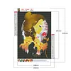 Belle - Full Round Diamond Painting-(Silhouette style)