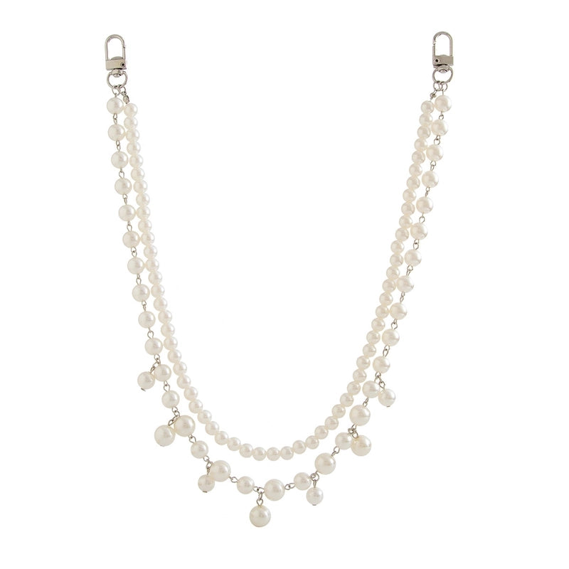 Modern Style Classic Style Geometric Imitation Pearl Alloy Beaded Unisex Chain Belts