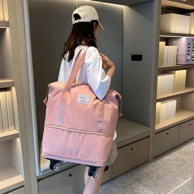 2025 New Large Capacity Travel Bag - Universal Wheel Removable