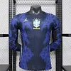 2026 Long Sleeve Player Version Brazil Away Football Shirt 1:1 Thai Quality