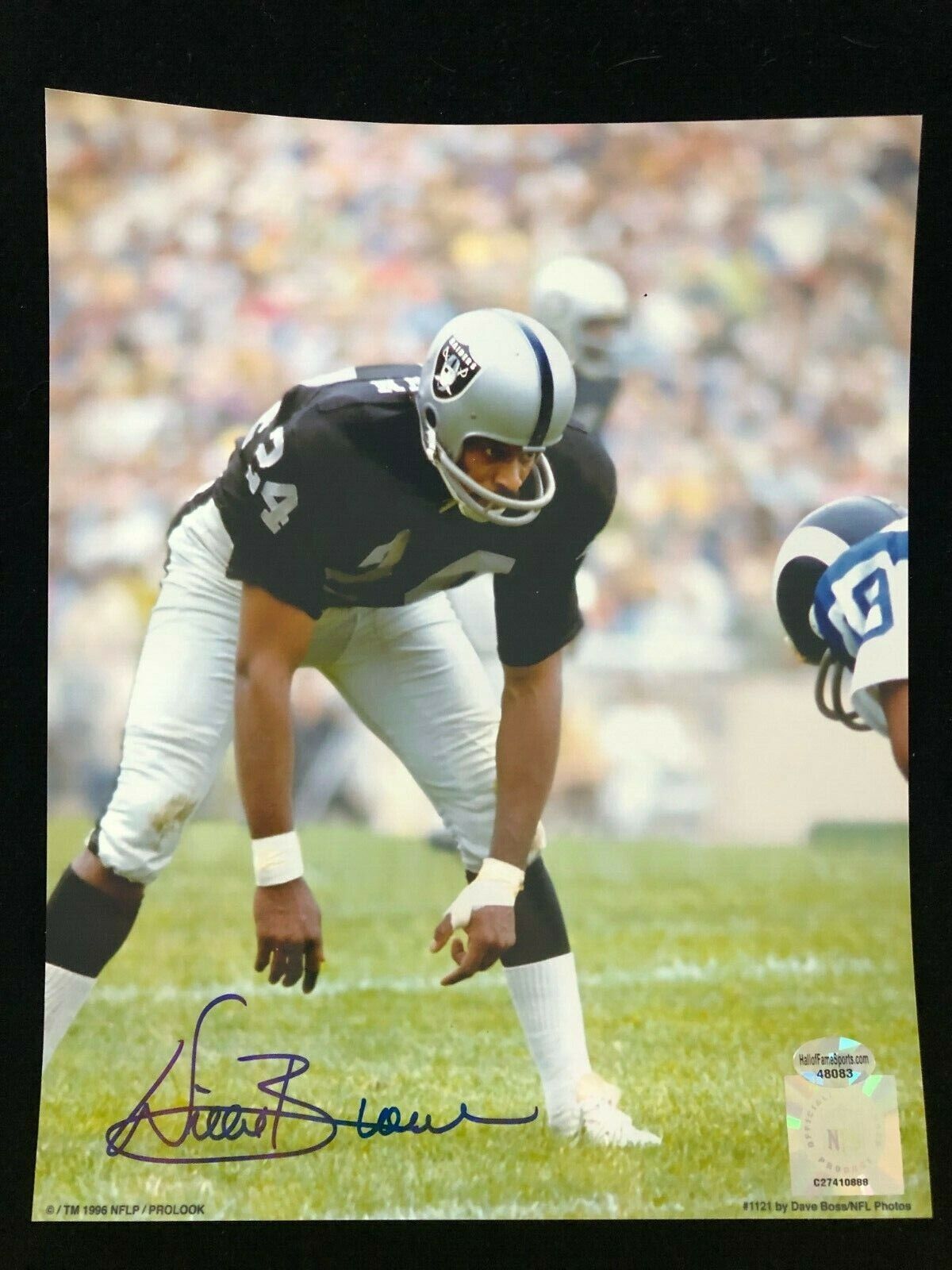 Willie Brown Signed Autographed Photo Poster painting COA Oakland Raiders Las Vegas Angeles