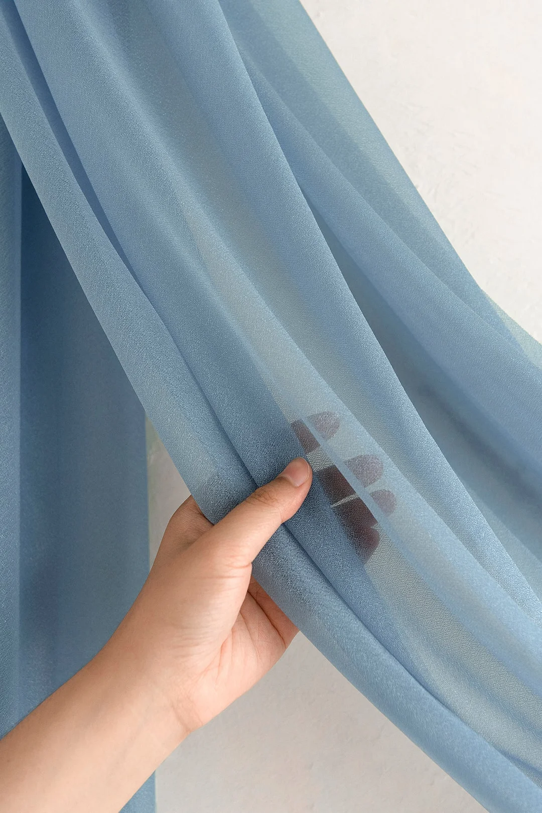 2 Panels Sheer Wedding Arch Draping 30" w x 32ft - 12 Colors