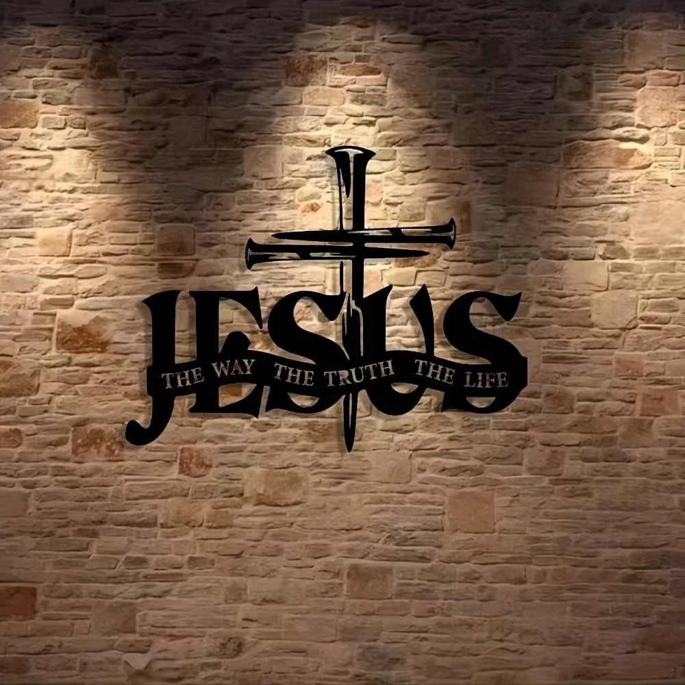(🎁Last Day 49% OFF)🔥Jesus & Cross Design Wall Art