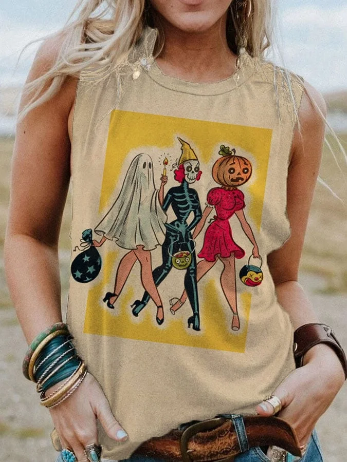 Women's Casual Print Tank Top