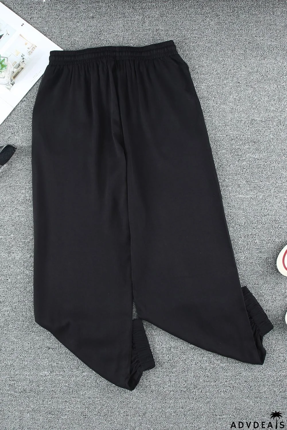 Drawstring Waist Joggers with Pockets