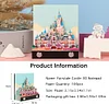 3D Sticky Note Paper Memo Pad,Fantasy Castle Office Notepad Desk Decoration DIY Creative Birthday Gift