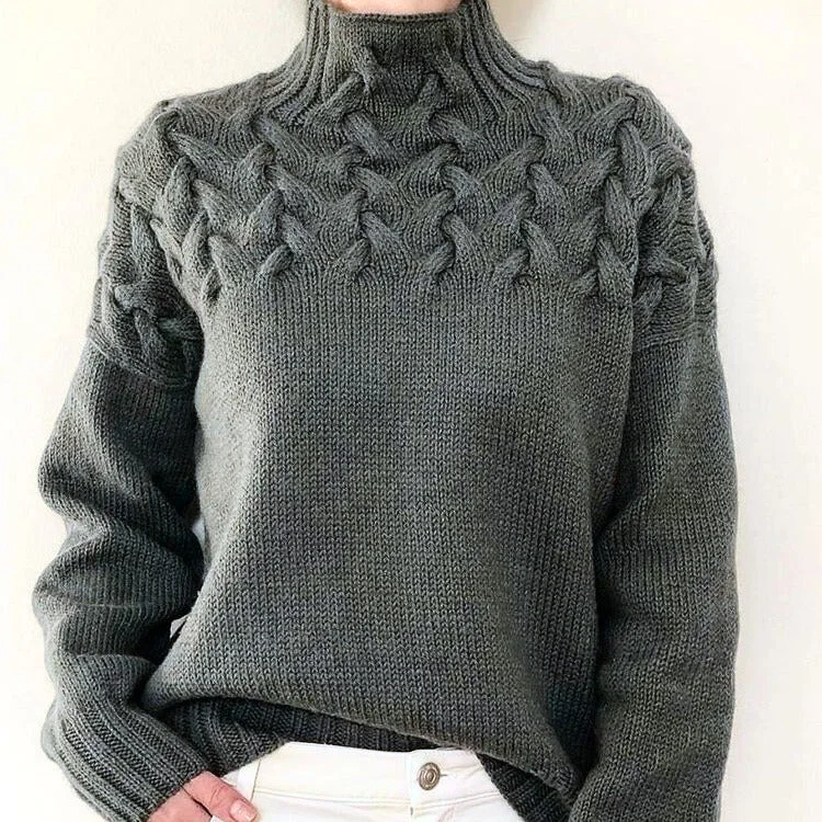 Chunky-Knit Sweater
