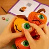 Halloween Crochet Starter Kit, Pumpkin Beginner Crochet, Craft Kits For Adults, Easy Crochet For Gift Home Decor