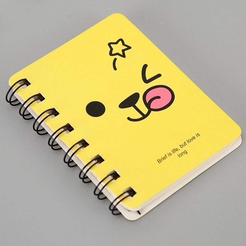 1 Piece Cartoon School Paper Preppy Style Loose Spiral Notebook