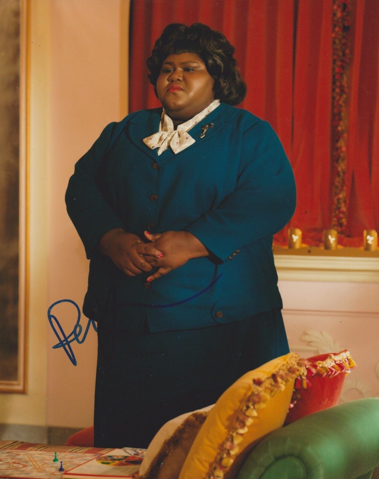 Gabourey Sidibe Signed American Horror Story 10x8 Photo Poster painting AFTAL