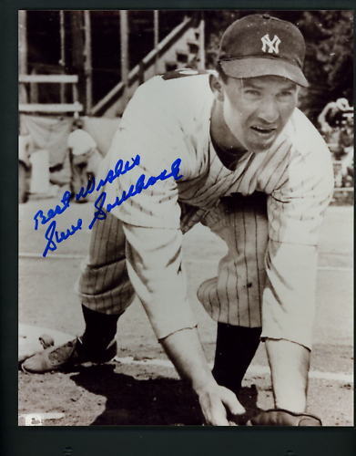 Steve Souchock Yankees Signed Autographed 8x10 Photo Poster painting