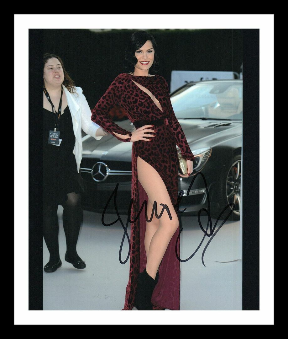 Jessie J Autograph Signed & Framed Photo Poster painting