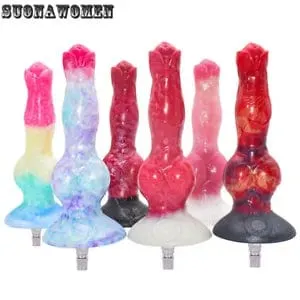 pornhint Pornhint Large Knot Dildos Sex Machine VAC-U-LOCK Attachements Love Machine Masturbation