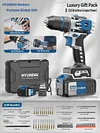 Functional wall drilling and hole drilling pistol drill with lithium battery rechargeable new type of electric screwdriver
