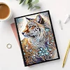 50 Pages DIY Fox Special Shaped Diamond Painting Notebook