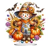 Diamond Painting Halloween Autumn Scarecrow Table Top Ornament Kits for Home Office Decor